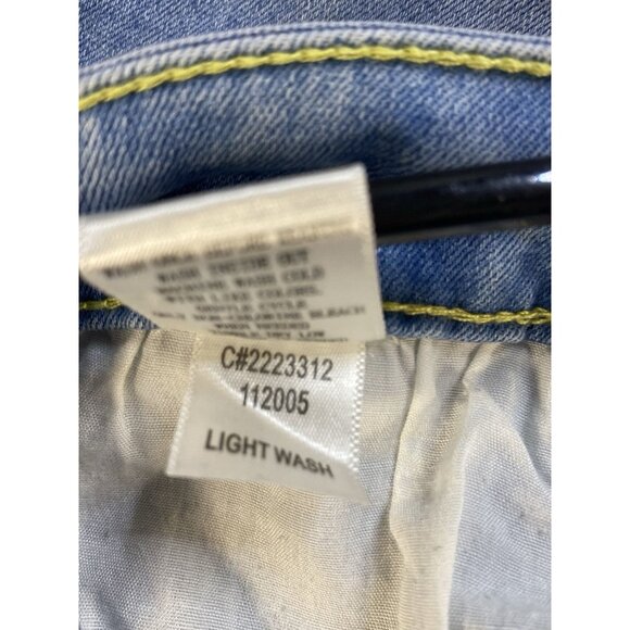 Altard State Super Flare Light Wash Jeans Sz 27 Stretch Button Fly High Waist - Picture 9 of 11